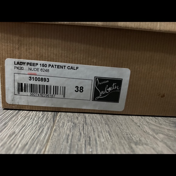 Louboutin lady peep size 38 - Picture 8 of 8